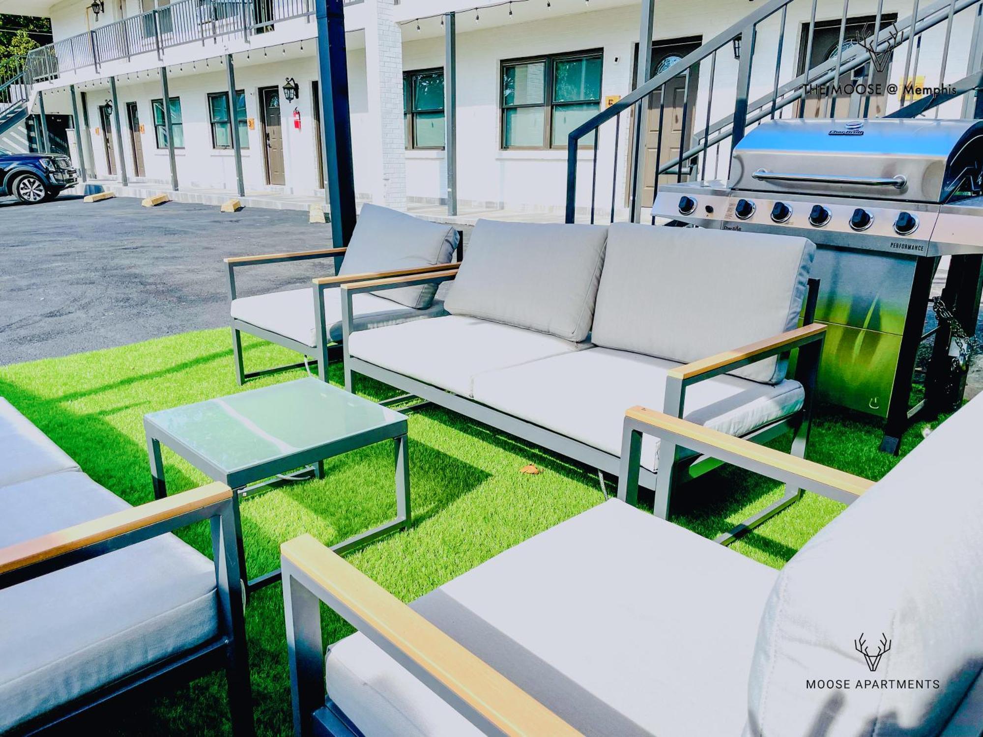 The Moose #11 - Luxe Modern Loft With King Bed, Free Parking & Wi-Fi Apartment Memphis Luaran gambar